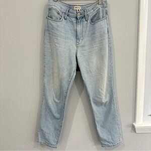 Madewell Light Blue The Perfect Vintage Jean Straight High-Rise size 30